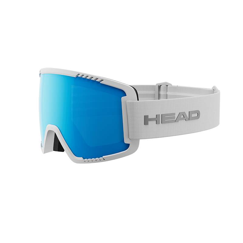 Skibrille Head CONTEX blau weiß